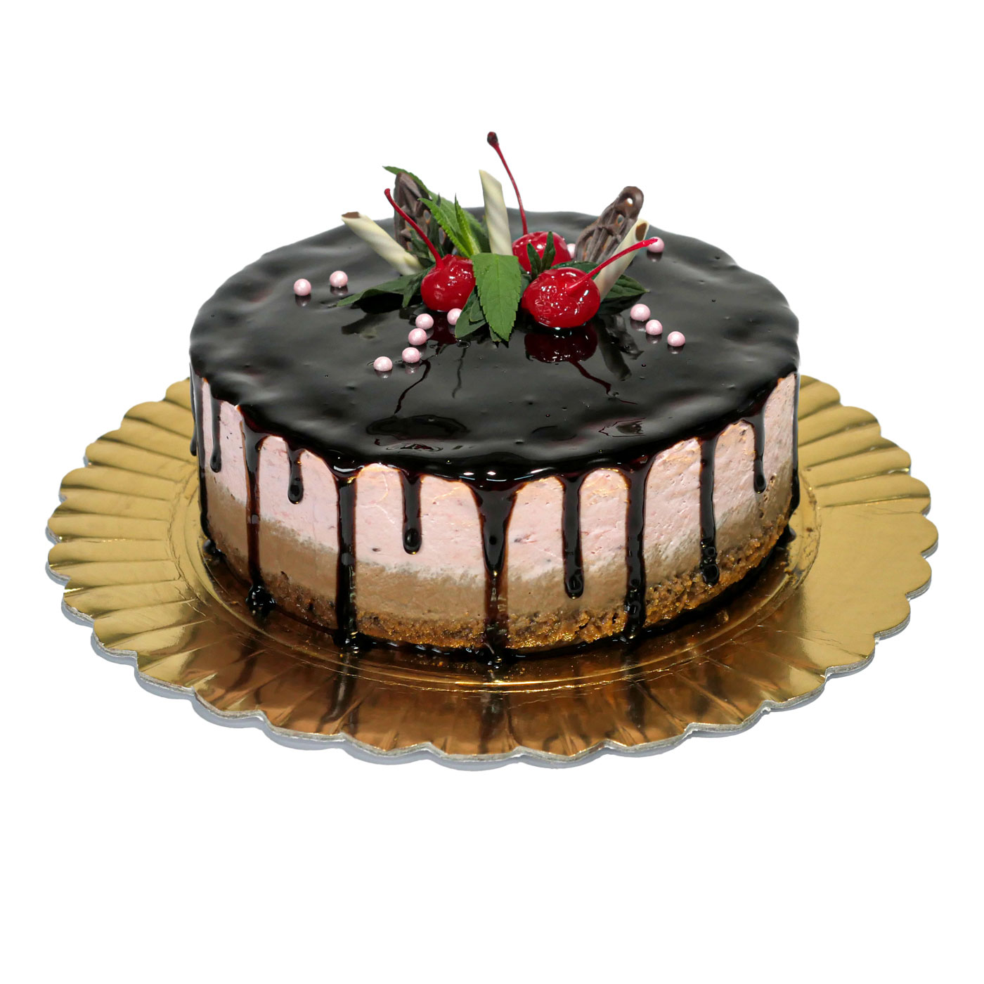 Tort cu mousse de fructe de pădure